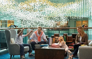 2016 sab family atrium lighting sculpture